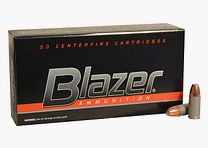 CCI Blazer Aluminum 9mm Luger 115GR FMJ 50 cartridges