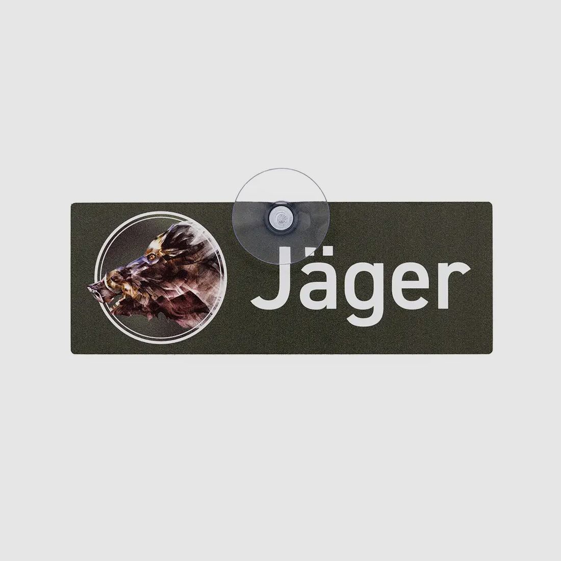 Wilde Hilde Autoschild Jäger Wildschwein