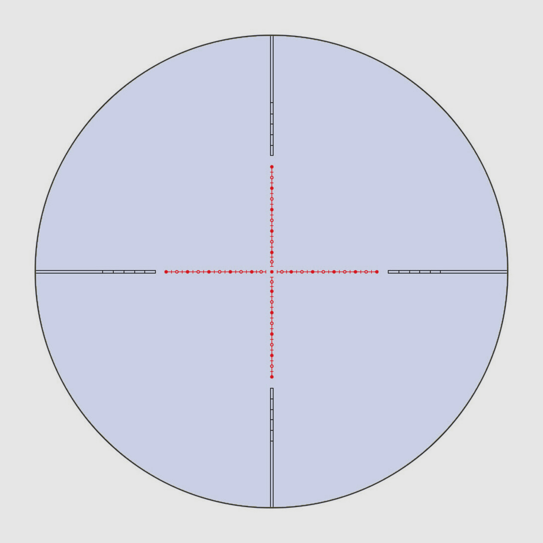 Konus ABSOLUTE - 5-40x56 Abs. 1/2 Mil-Dot bel.
