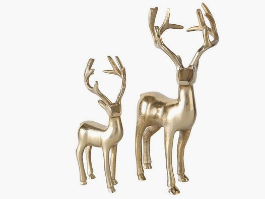 LivingActive Thielo Figura Ciervo Set de 2 piezas