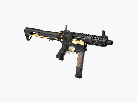 G&G ARP 9 Stealth - Gold mit ETU Airsoft Frei ab 18 - S-AEG -F-