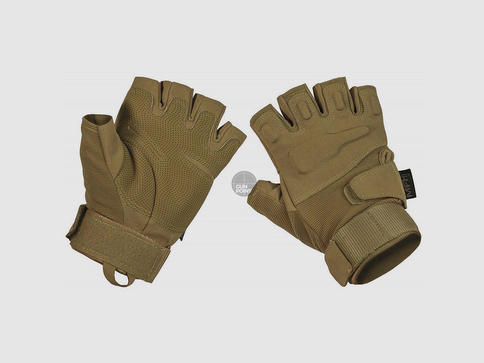 Tactical Handschuhe,"Pro",ohne Finger, coyote tan
