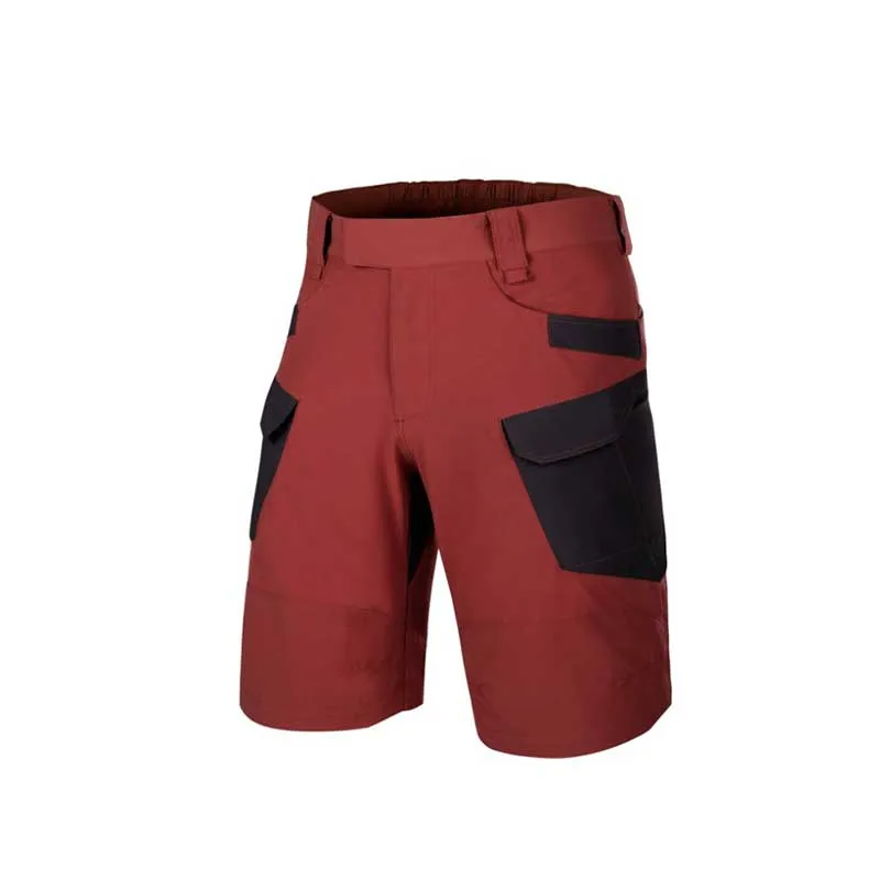 Helikon-Tex - Krótkie spodnie OTS 11" - VersaStrecth Lite - Crimson Sky / Black