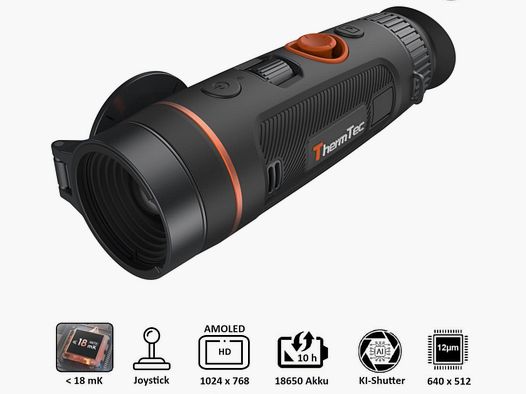 ThermTec WILD 635 35mm lens 18 mk 640x512 thermal imaging camera