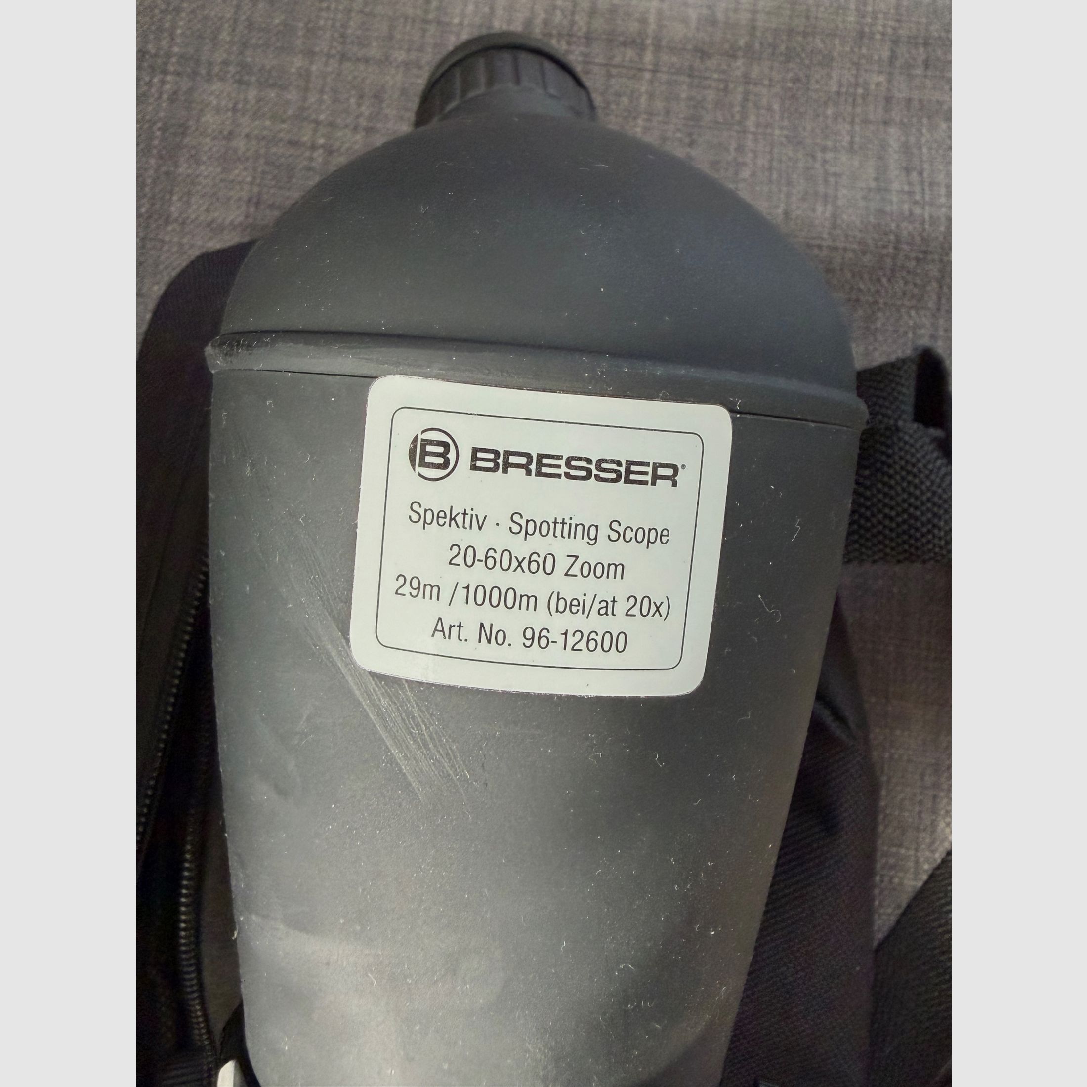 Bresser spotting scope 20-60-60 with tripod and bag