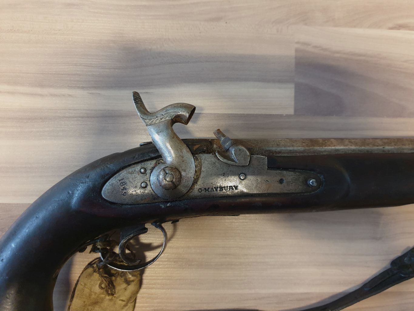 Englische Militärpistole von 1849