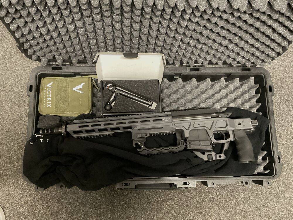 Victrix Gladio Pugio V Dark Grey 308 Winchester 16 Zoll mit Schalldämpfer S