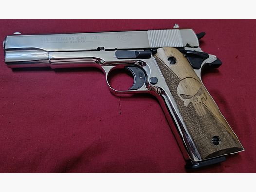 Colt 1911 A1 Chrom/Punisher Umarex