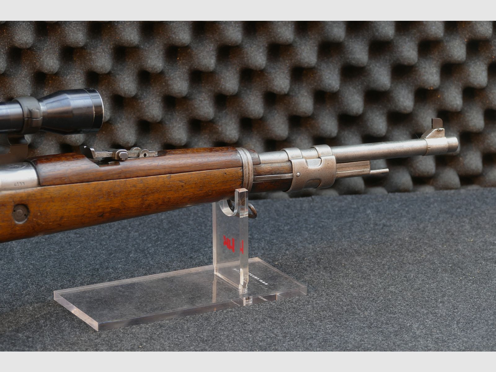 Kurzkarabiner Kurzgewehr „Kolumbien“ — FN-Typ, .30-06 Springfield, mit Seitenmontage