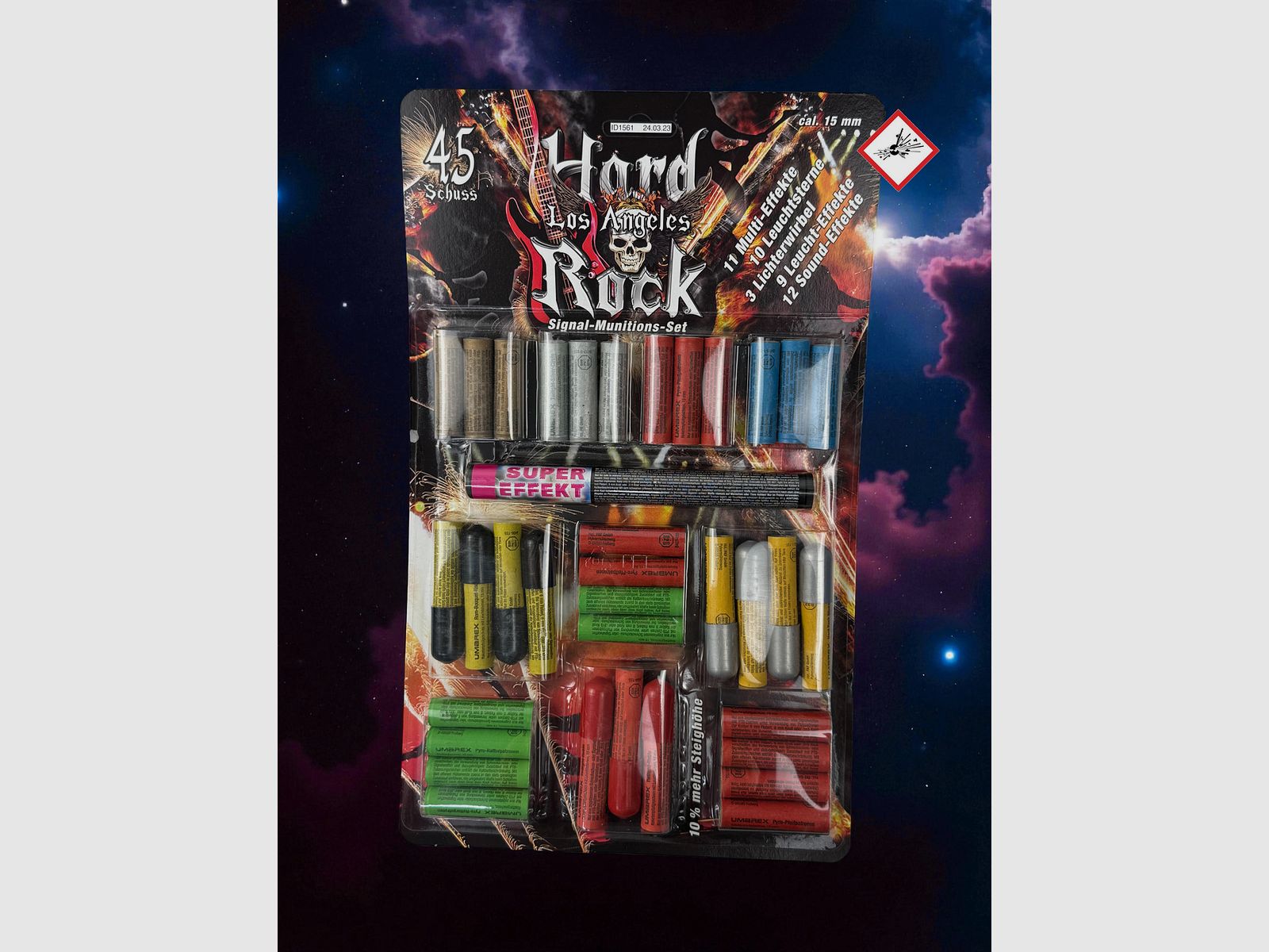 Umarex Pyro Hard Rock Los Angeles, 45 szt.