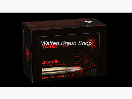 Geco .308 Win Target HP 10,9g 50 Stück