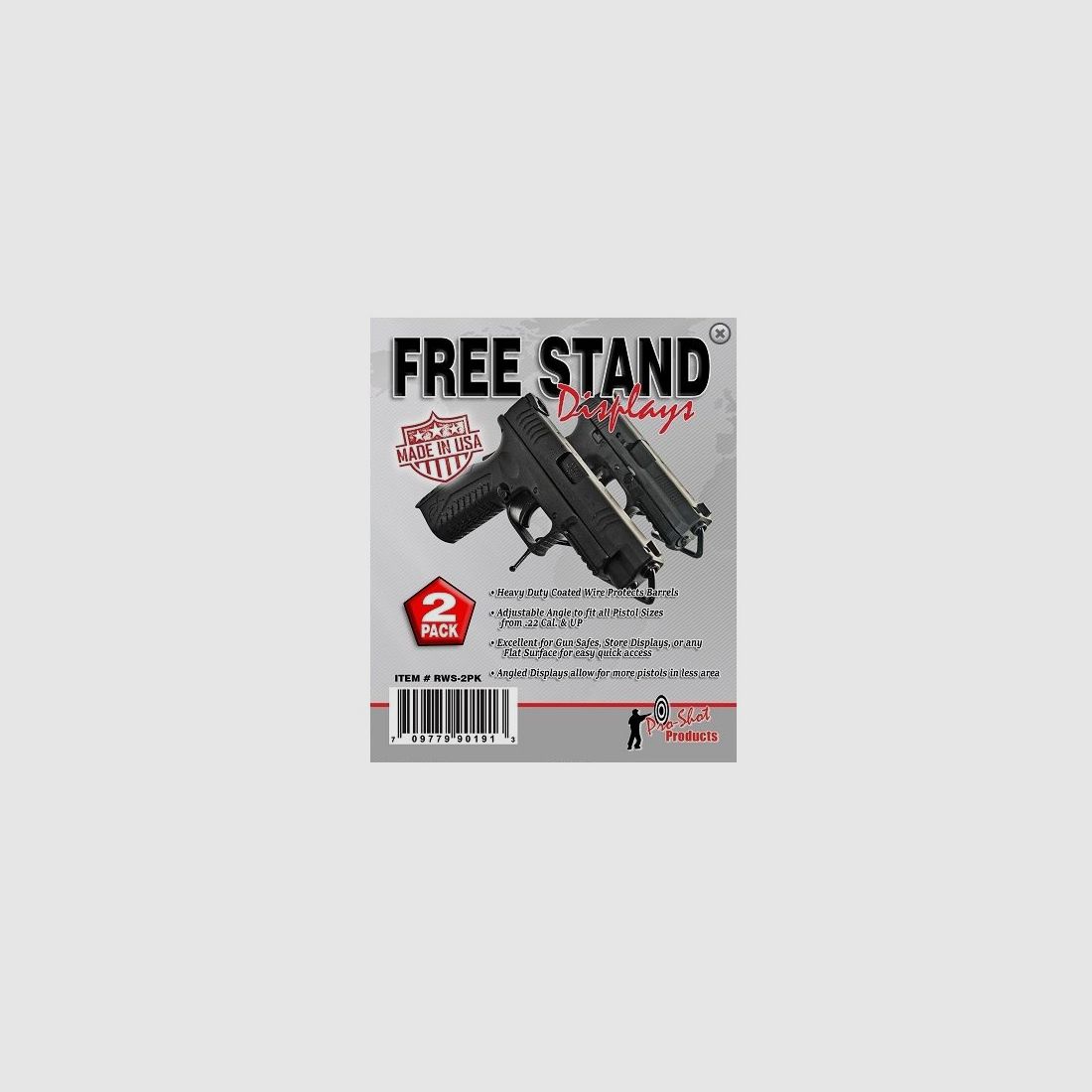 2 Support de Pistolet Autonome