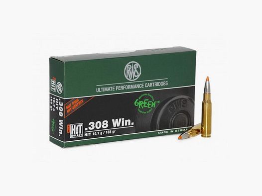 RWS 308 win HIT 165 Gr