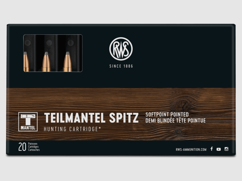 5.6x52R RWS Balle à Pointe Douce 4.6g / 74grs.