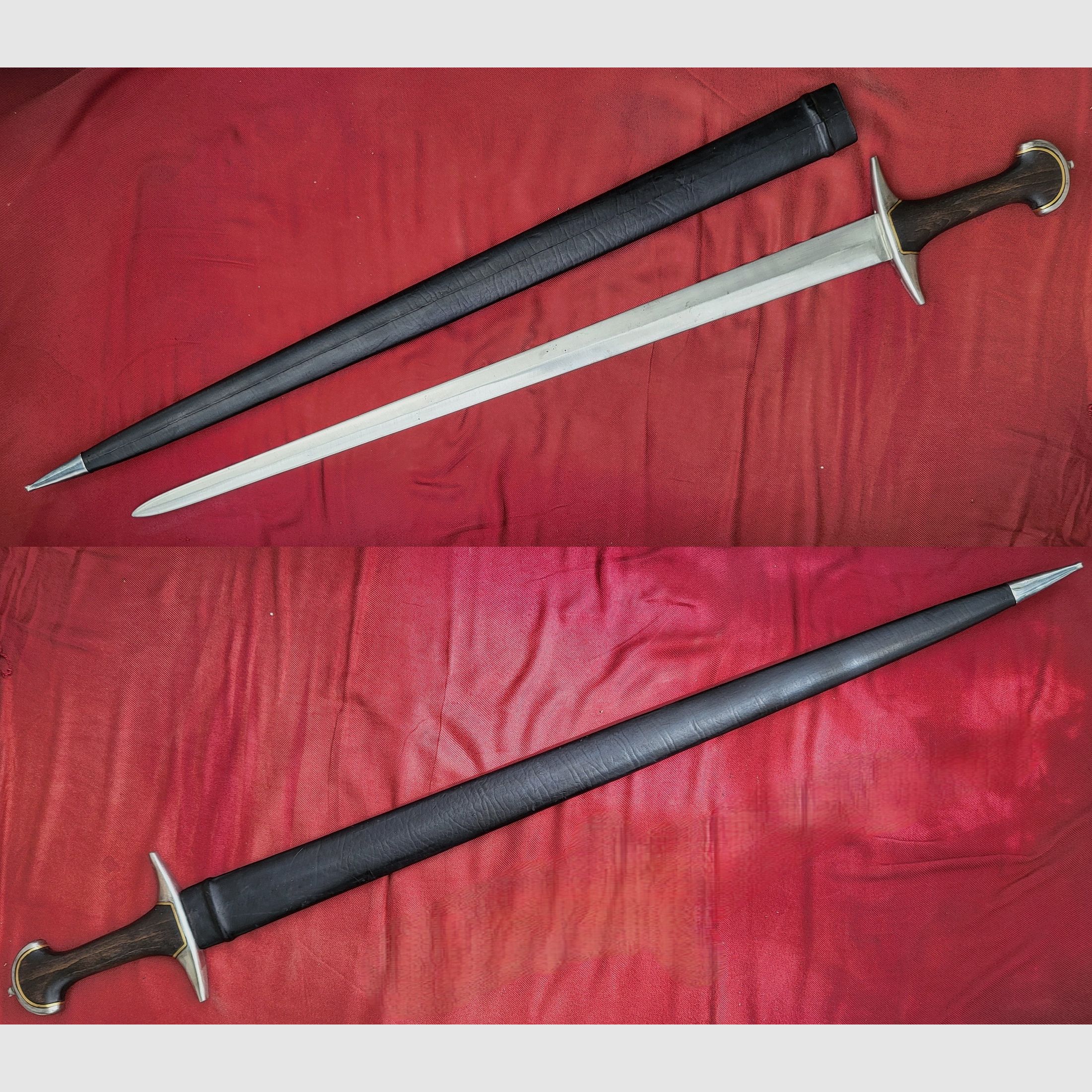 scharfer Schweizerdegen, in der EU hergestellte Replik, NEU