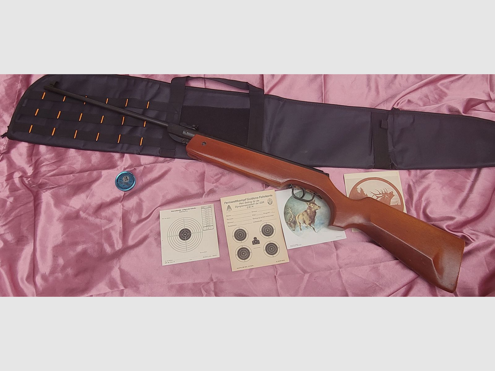 Haenel air rifle Knicker model 303 with sport stock
