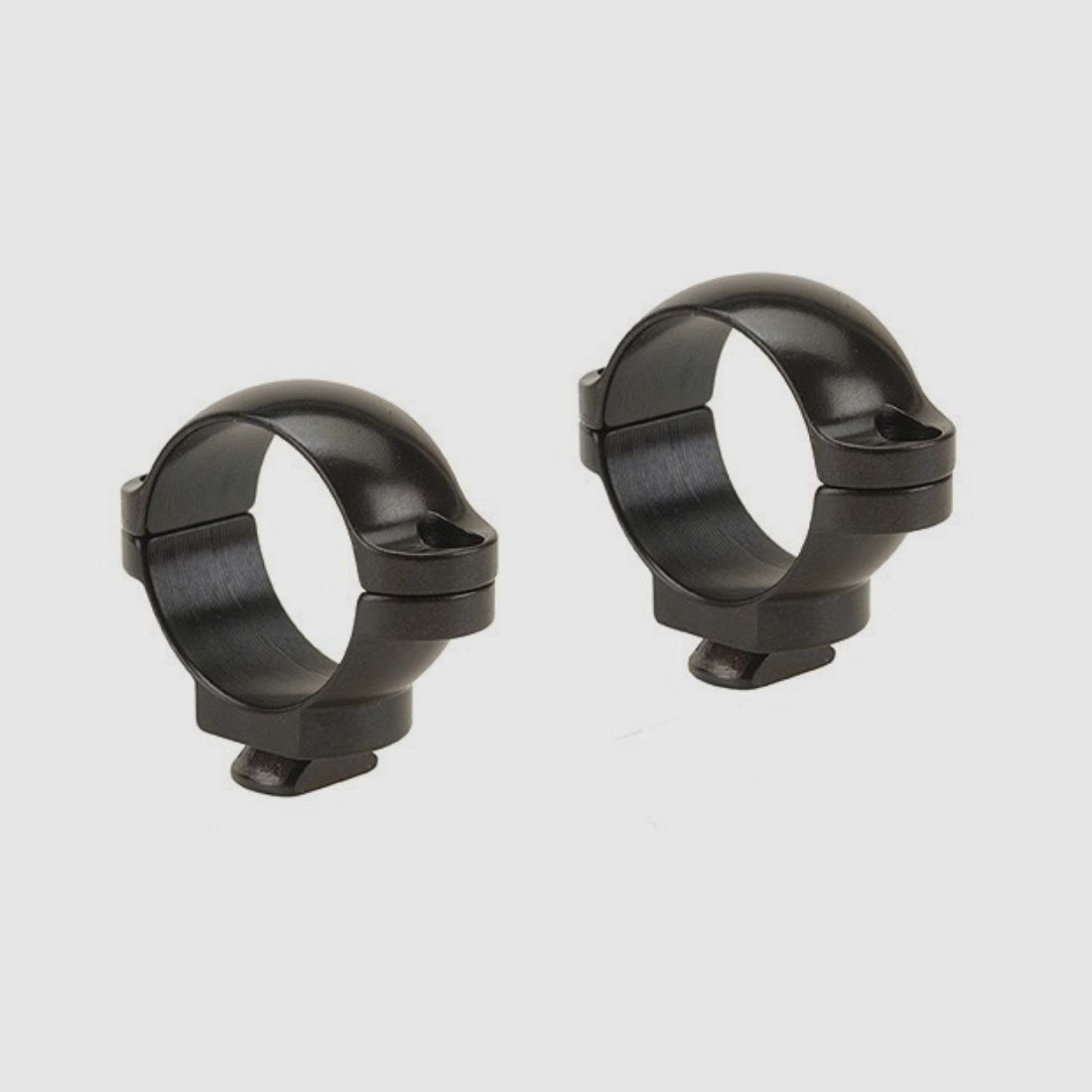 Leupold Dual Dovetail Ringi 25,4mm niskie błyszczące czarne