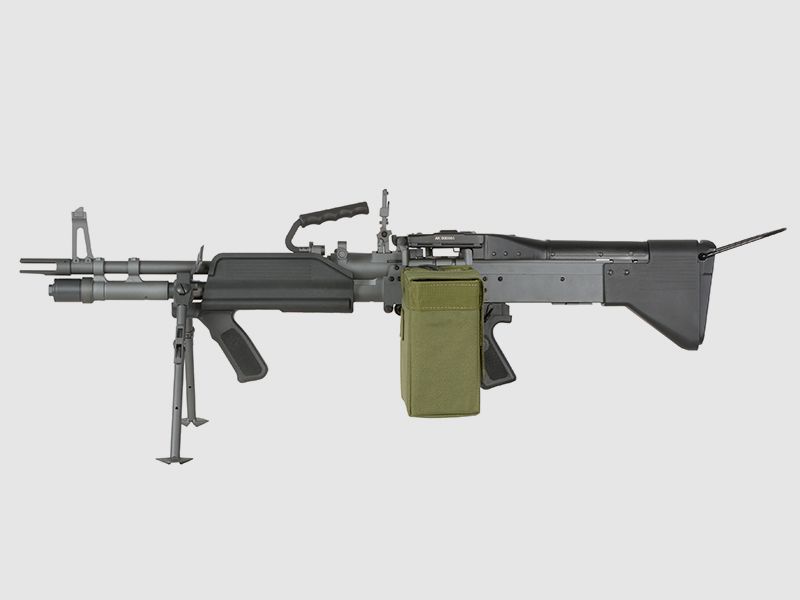 MK43 Mod0 Navy Seals LMG max. 0,5J AEG, optimierte Drosselung