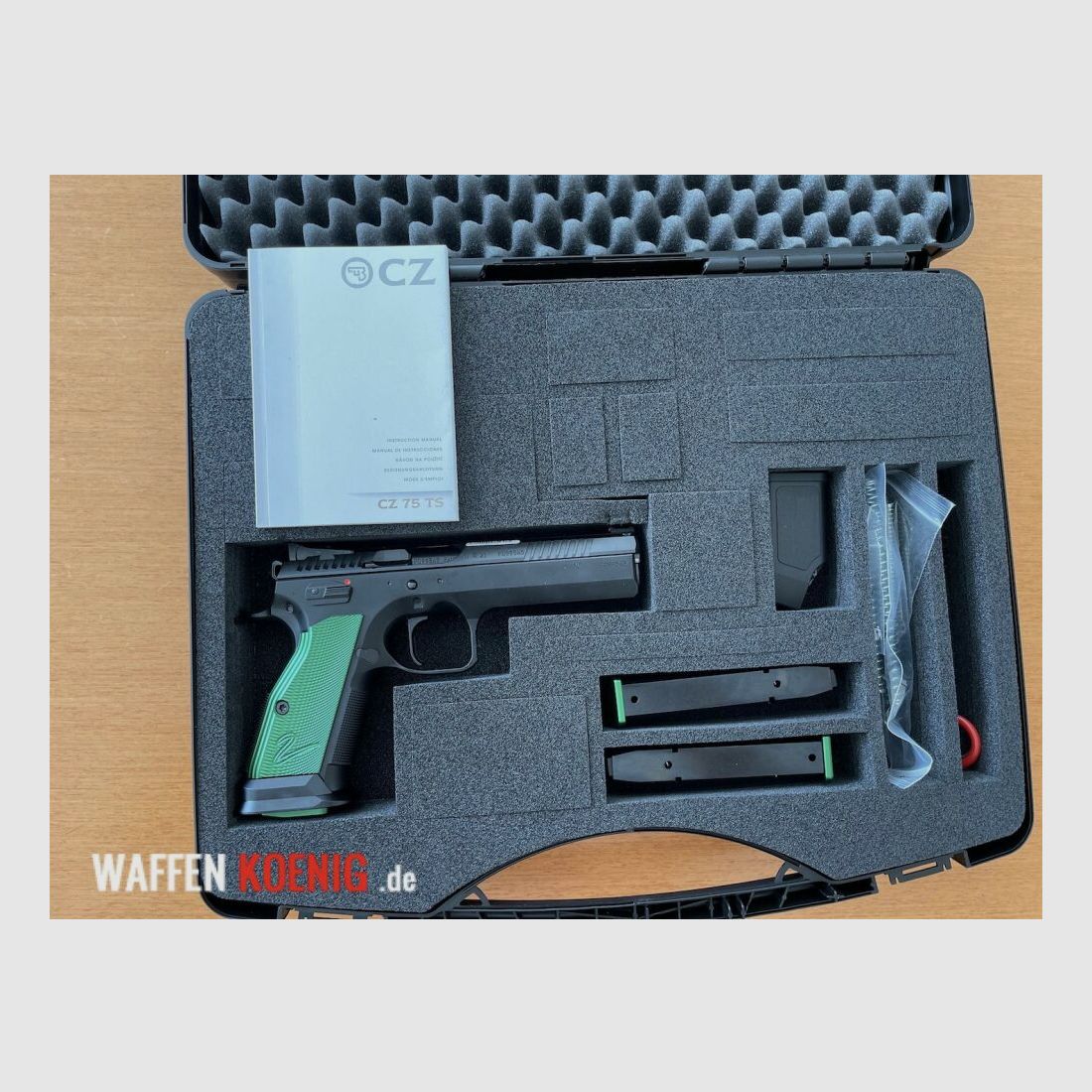 CZ-Česká CZ 75 TS 2 Racing Green