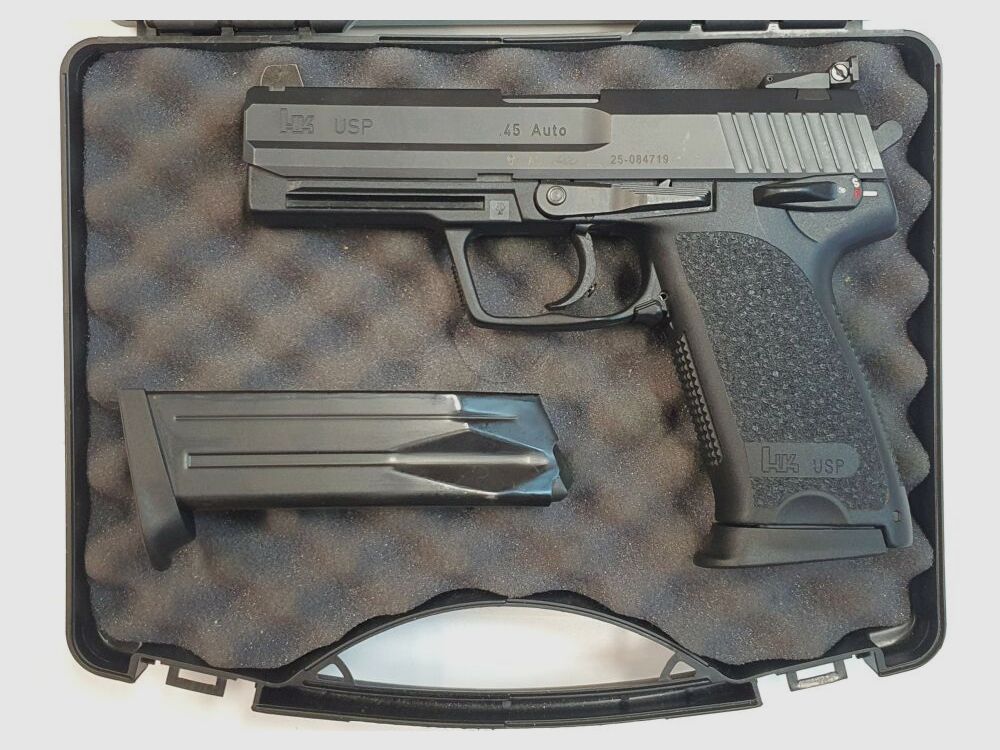 Pistolet Heckler & Koch Heckler & Koch HK USP .45Auto, zestaw z systemem wymiennym 9mmLuger, kompletny