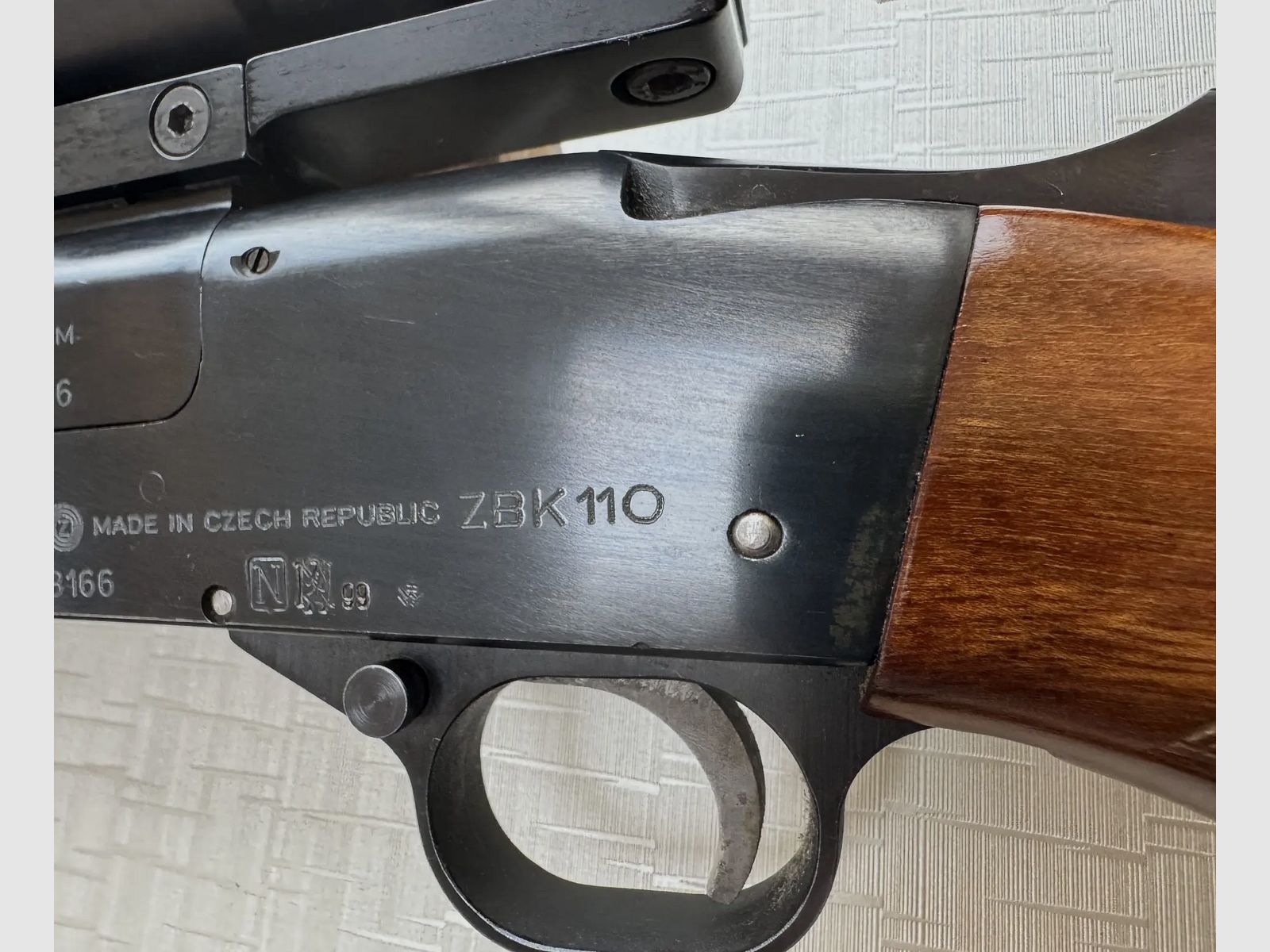 Brünner ZBK 110 – Kaliber .222 Rem. – mit Zielfernrohr