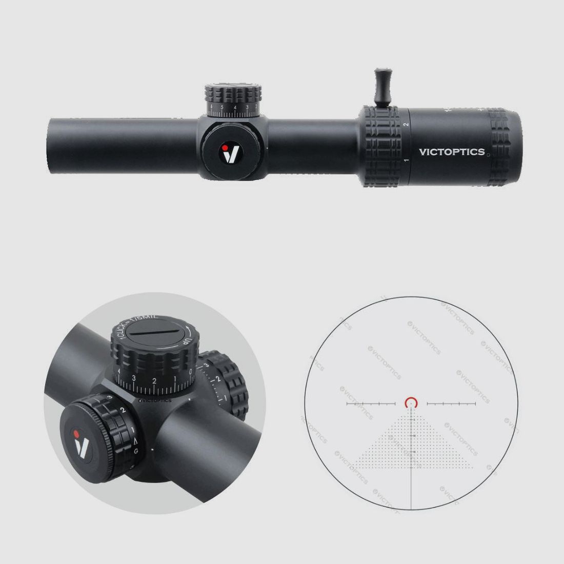 Victoptics OPSL22 S6 1-6×24 – 21mm Picatinny/Weaver