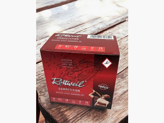 Rottweil Special Subsonic Steel Cal. 12/67,5 28g 2,5 mm