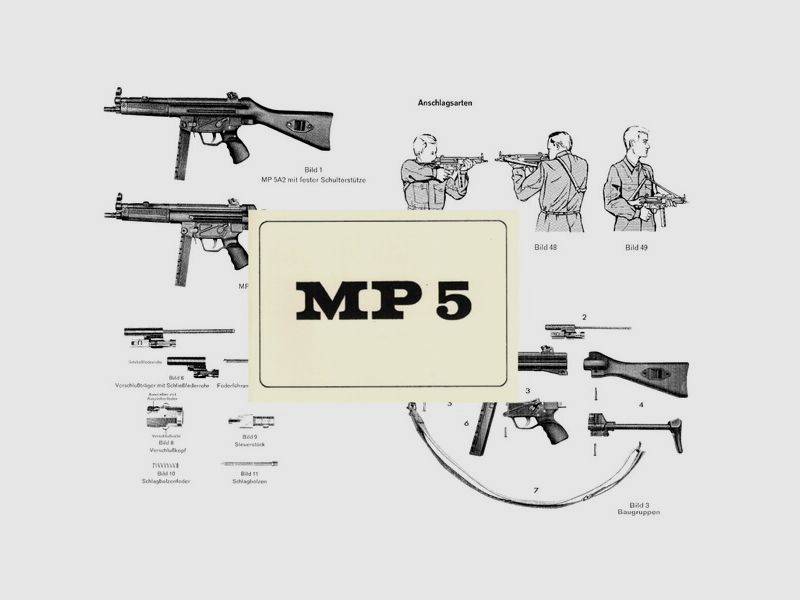 Nachdruck Bedienungsanleitung Heckler&Koch MP5