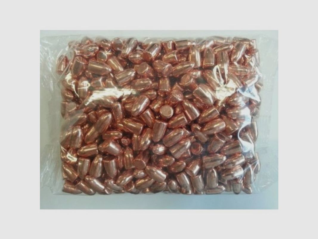 FRONTIER Geschosse Kupfer 9MM RN GR 124