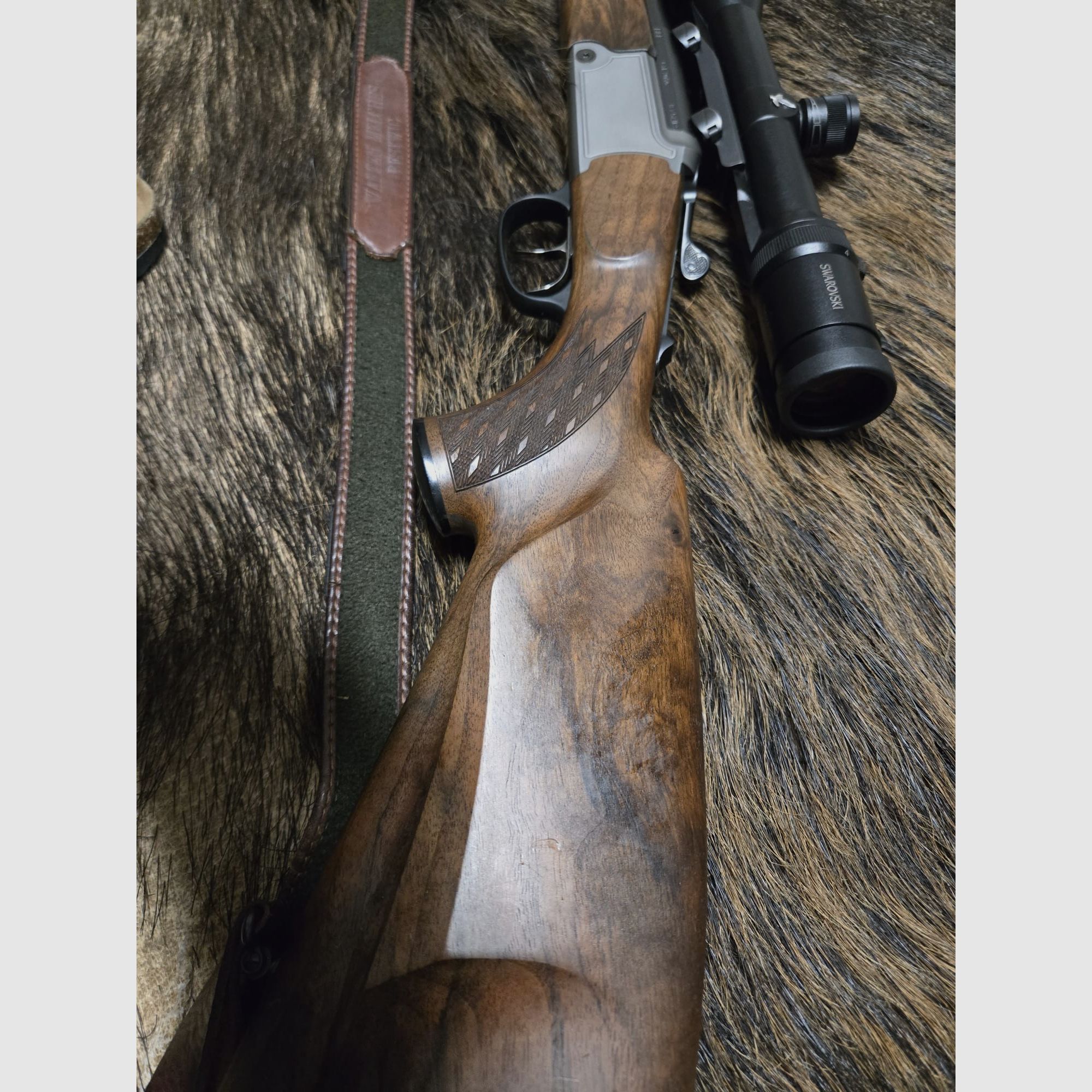 Blaser BBF 95 8x57IRS 20/76 Swarovski Habicht 3-12x50