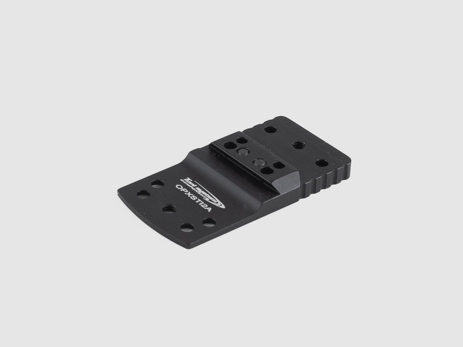 Placa base de cola de milano para punto rojo (tipo A) para STI 2011 - EXECUTIVE - TONI SYSTEM / Dovetail base plate for red dot (type A) for STI 2011 - EXECUTIVE - TONI SYSTEM *   CÓDIGO DE ARTÍCULO OPXSTI2A