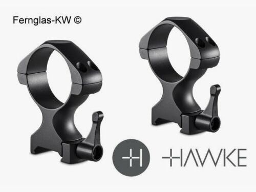 HAWKE 23032 2 Stück Ringmontagen 34 mm Precision Steel Weaver Hoch Lever