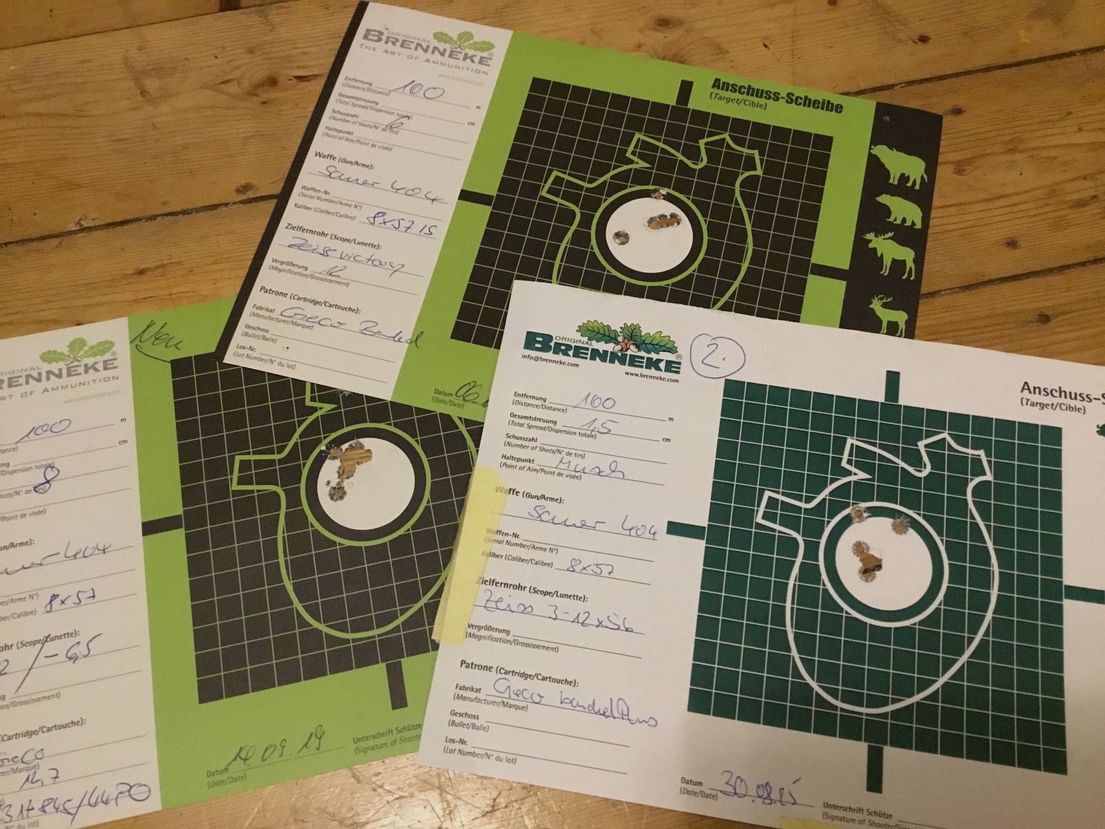 Sauer 404 Classic XT steel system, semi-barrel….