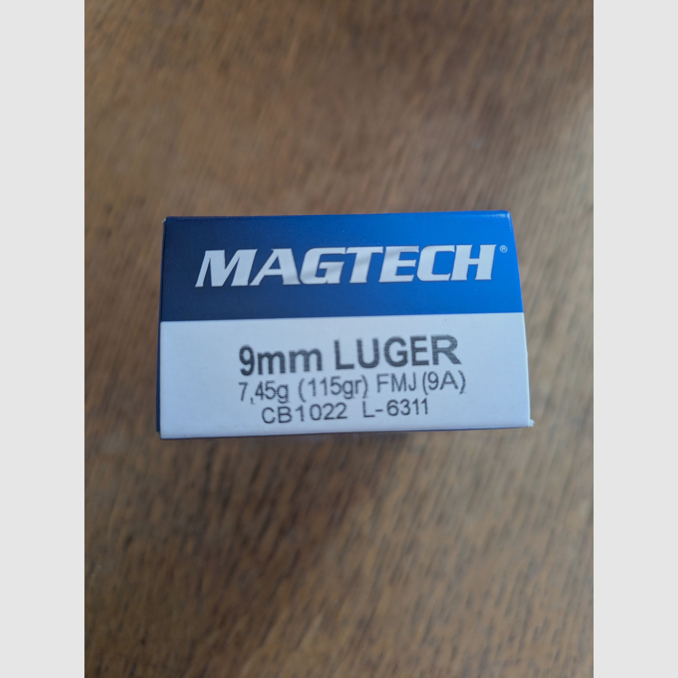 15x Magtech 9mm Luger 115grs FMJ (9A)