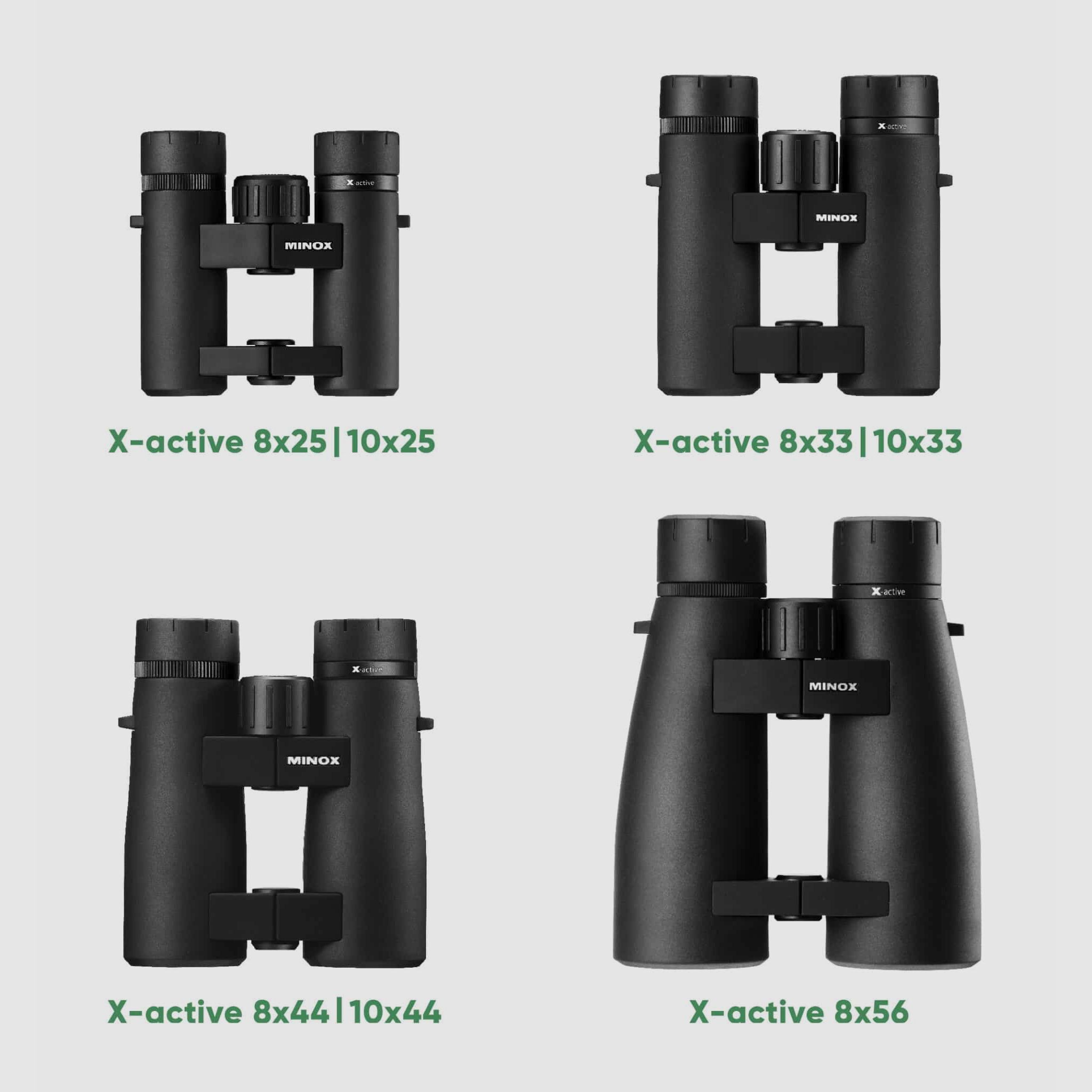 MINOX X-active binoculars