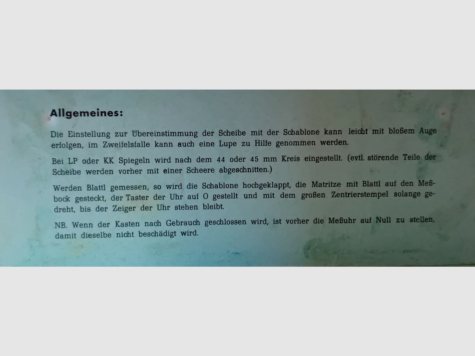 Sirius Universal Divider Measuring Machine