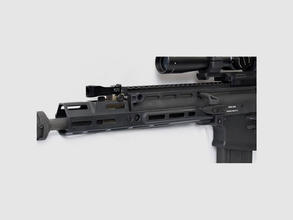 KINETIC DEVELOPMENT GROUP HANDGUARDS KINETIC DEVELOPMENT GROUP MREX MARK II HANDGUARD M-LOK 4.25″ VOOR FN SCAR ZWART, afbeelding 3 van 3