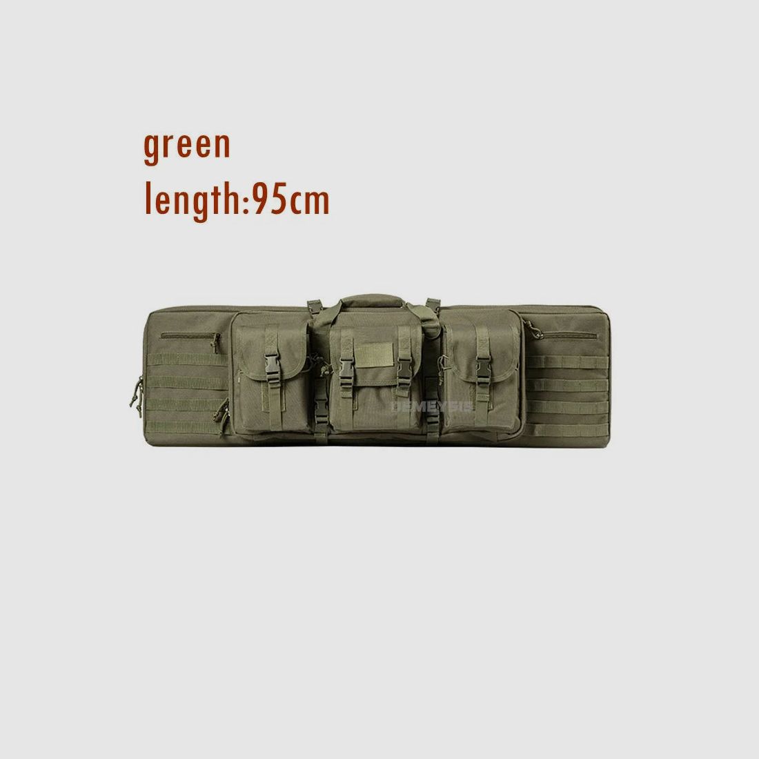 Taktische MOLLE-Waffentasche für 2 Gewehre – 600D Oxford – Rucksack & Tasche – 95 cm / 116 cm – Airsoft, Jagd, Schießsport