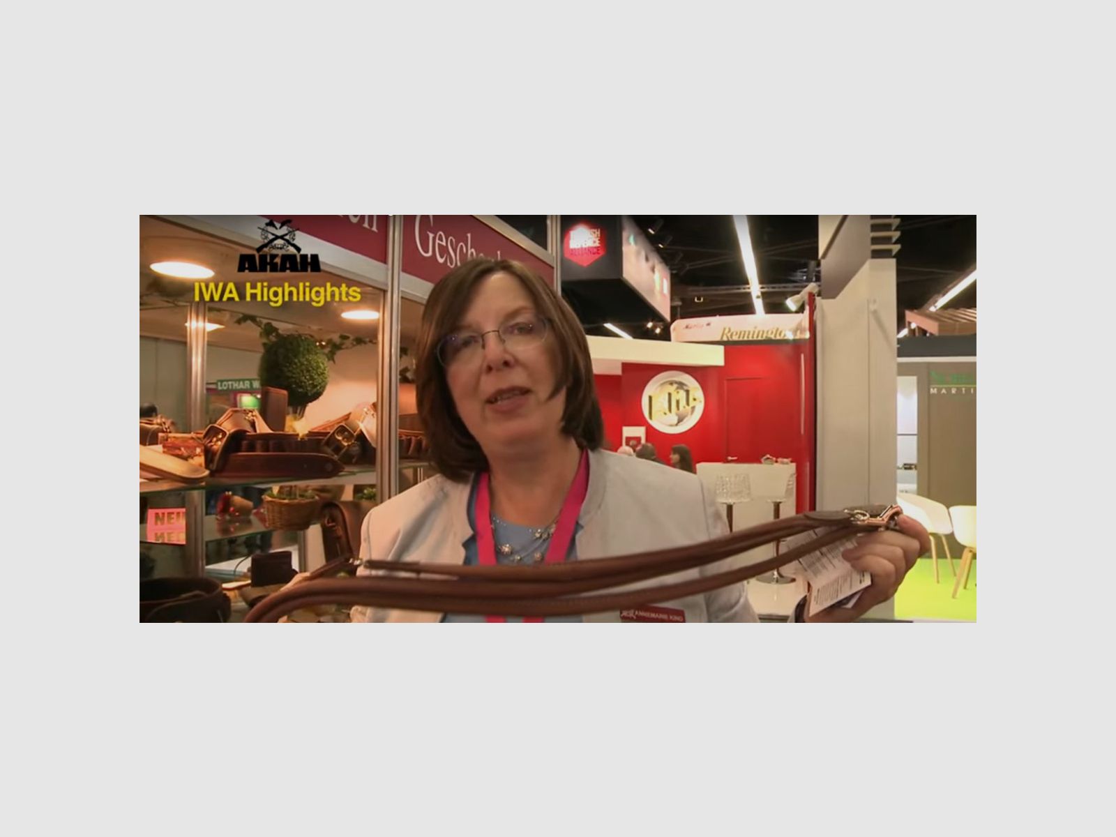 AKAH Rucksack aus Elchleder