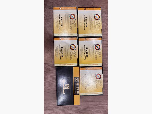 Labor Für Ballisic  LFB Munition 8x57 IR