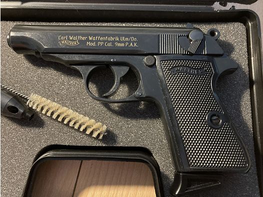 Walther PP 9mmPAK, alte PTB 620, die beste