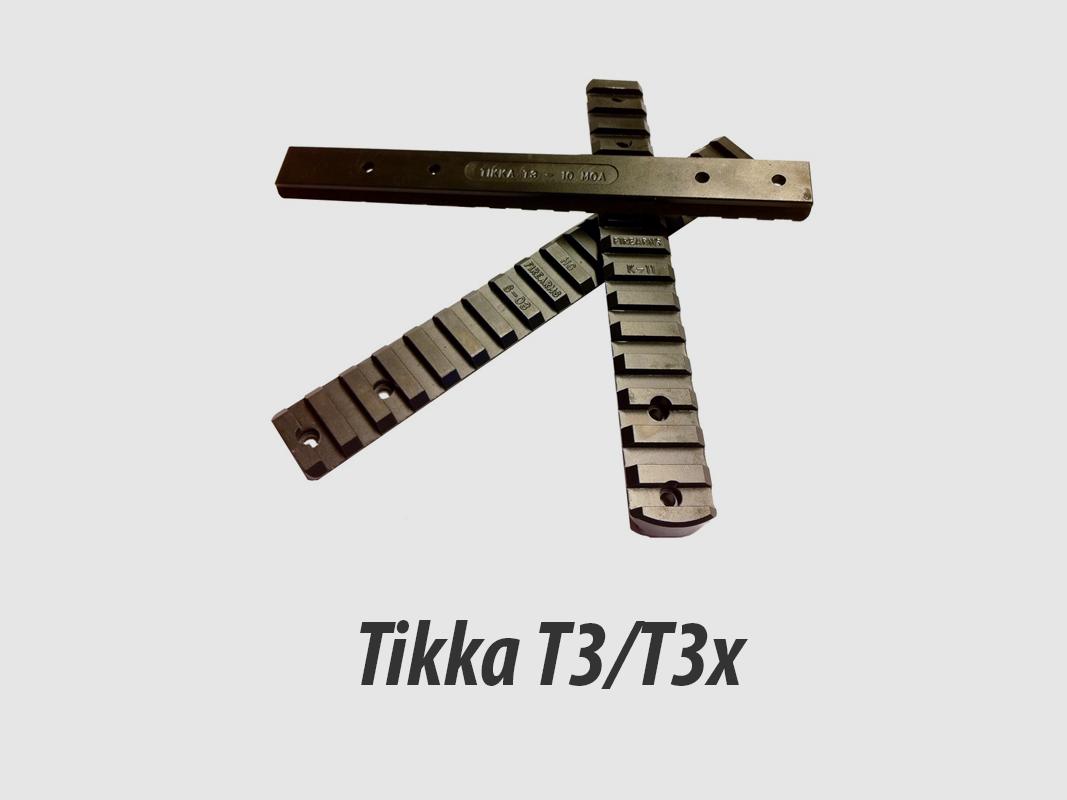 Tikka T3/T3X Stanag/Picatinny Rail 0 MOA