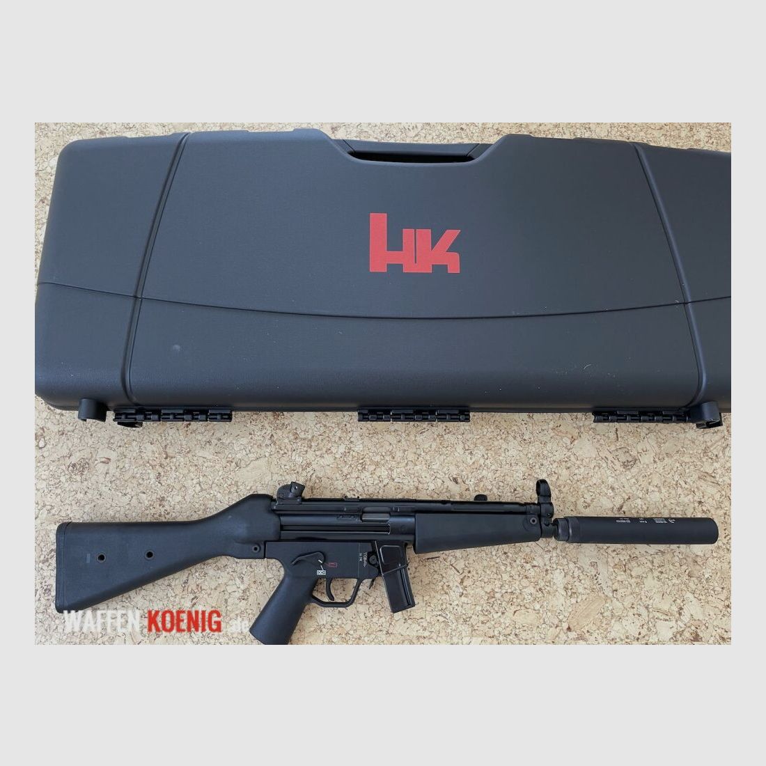 Heckler&Koch SP5 incl. B&T Schalldämpfer, Bild 1 von 3