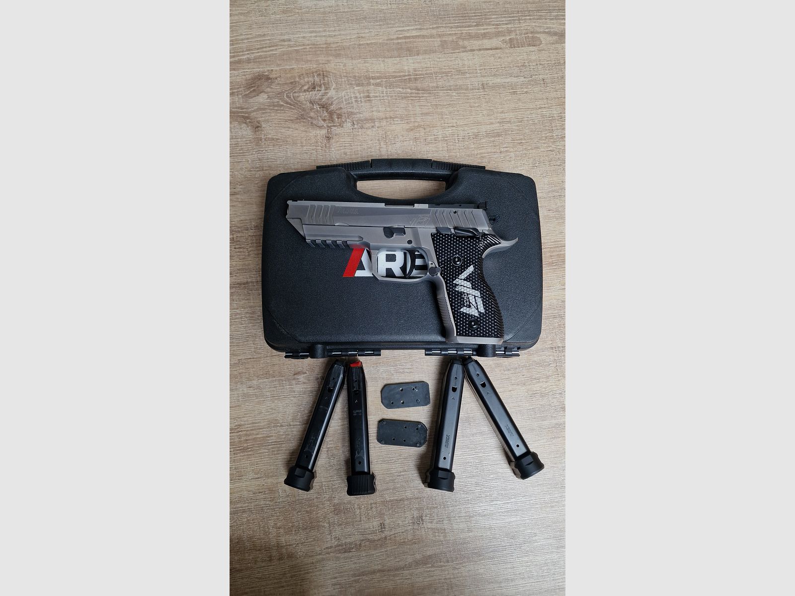 Pistol AREX ALPHA WFORCE1, caliber 9mm Luger || Used