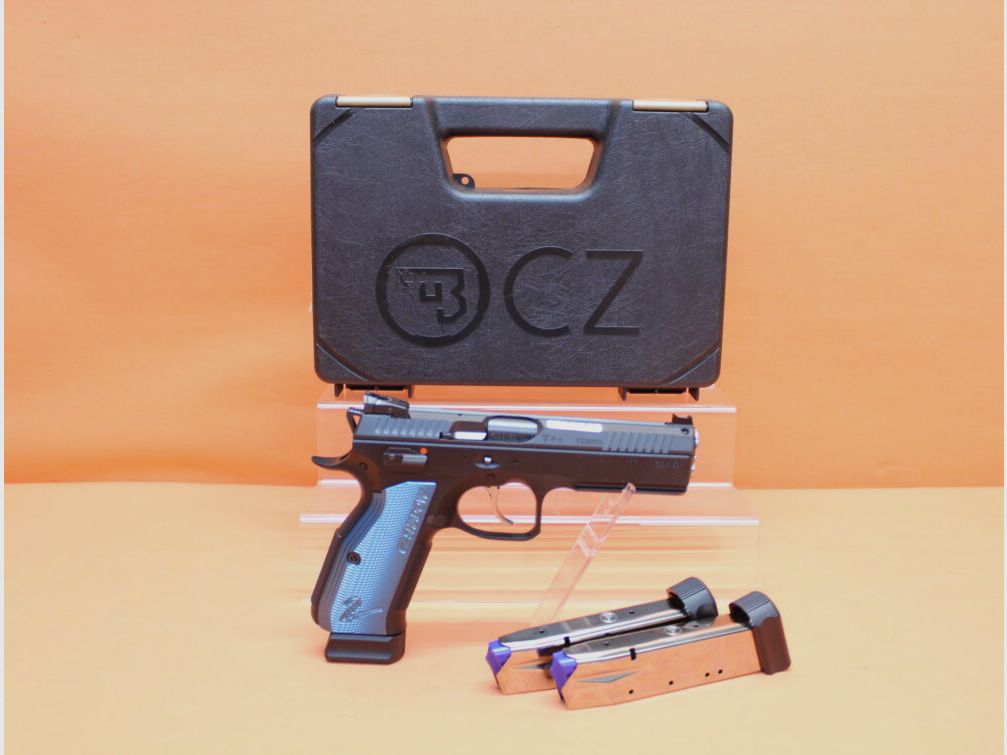 CZUB Ha.Pistola 9mmLuger CZUB CZ SHADOW2 Nero Polimero DA/SA 119mm canna, modello speciale Barrel Bushing/ BB