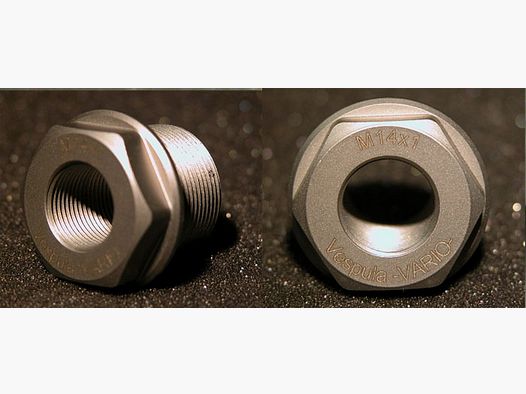 VESPULA -VARIO- adapter nut / barrel mount thread M18x1