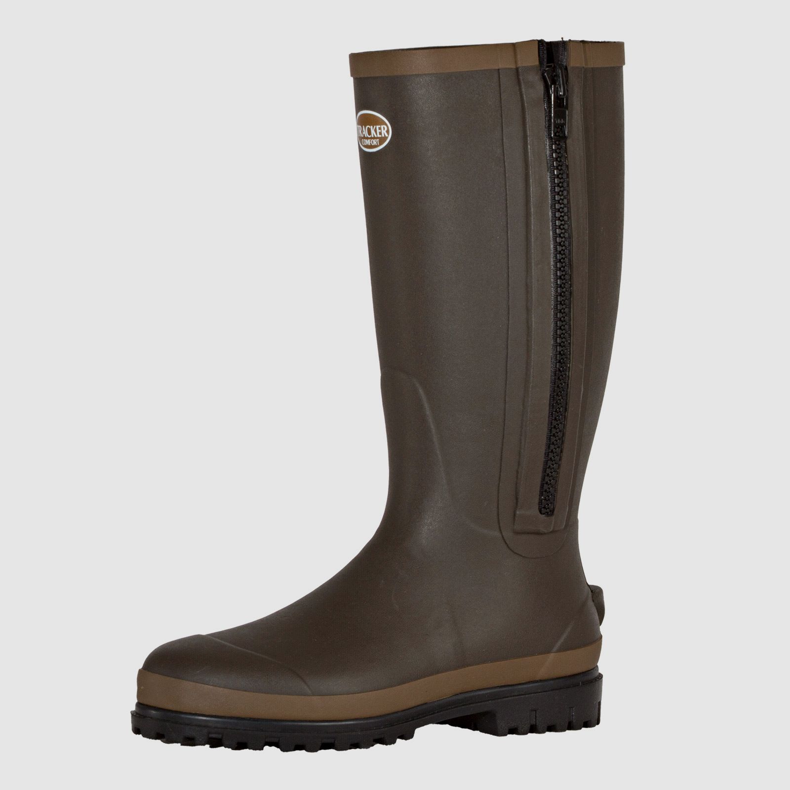 Tracker Comfort Jersey Gummistiefel Braun