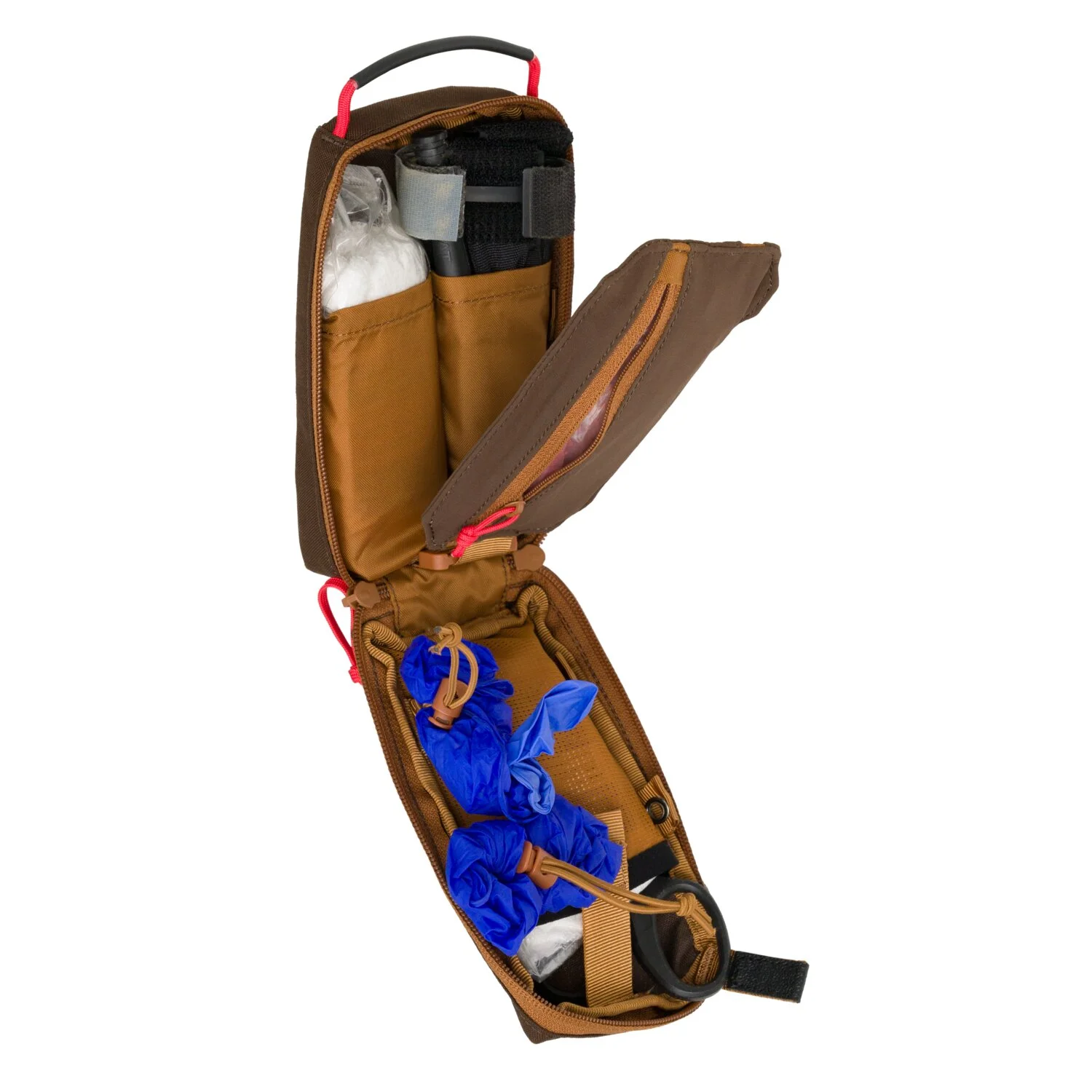 Botiquín de primeros auxilios bushcraft – Cordura – Rojo, imagen 16 de 16