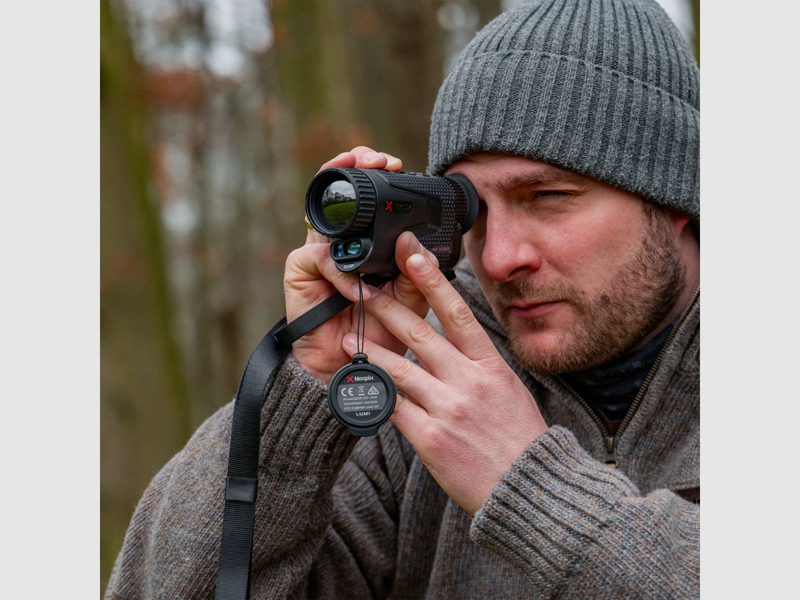 NOCPIX LUMI H35R LRF monocular térmico