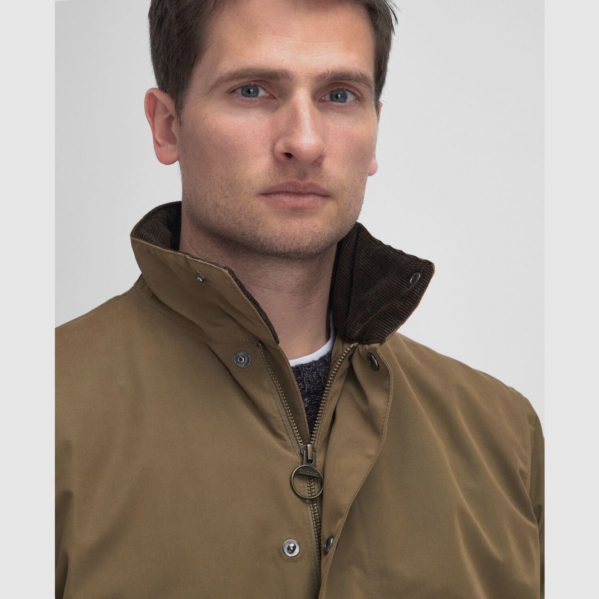 BARBOUR Spoonbill Winter Jacke Oliv